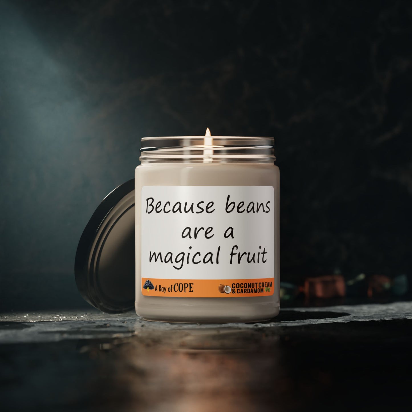 Because Beans are a Magical Fruit | 9oz Soy Wax Scented Candle