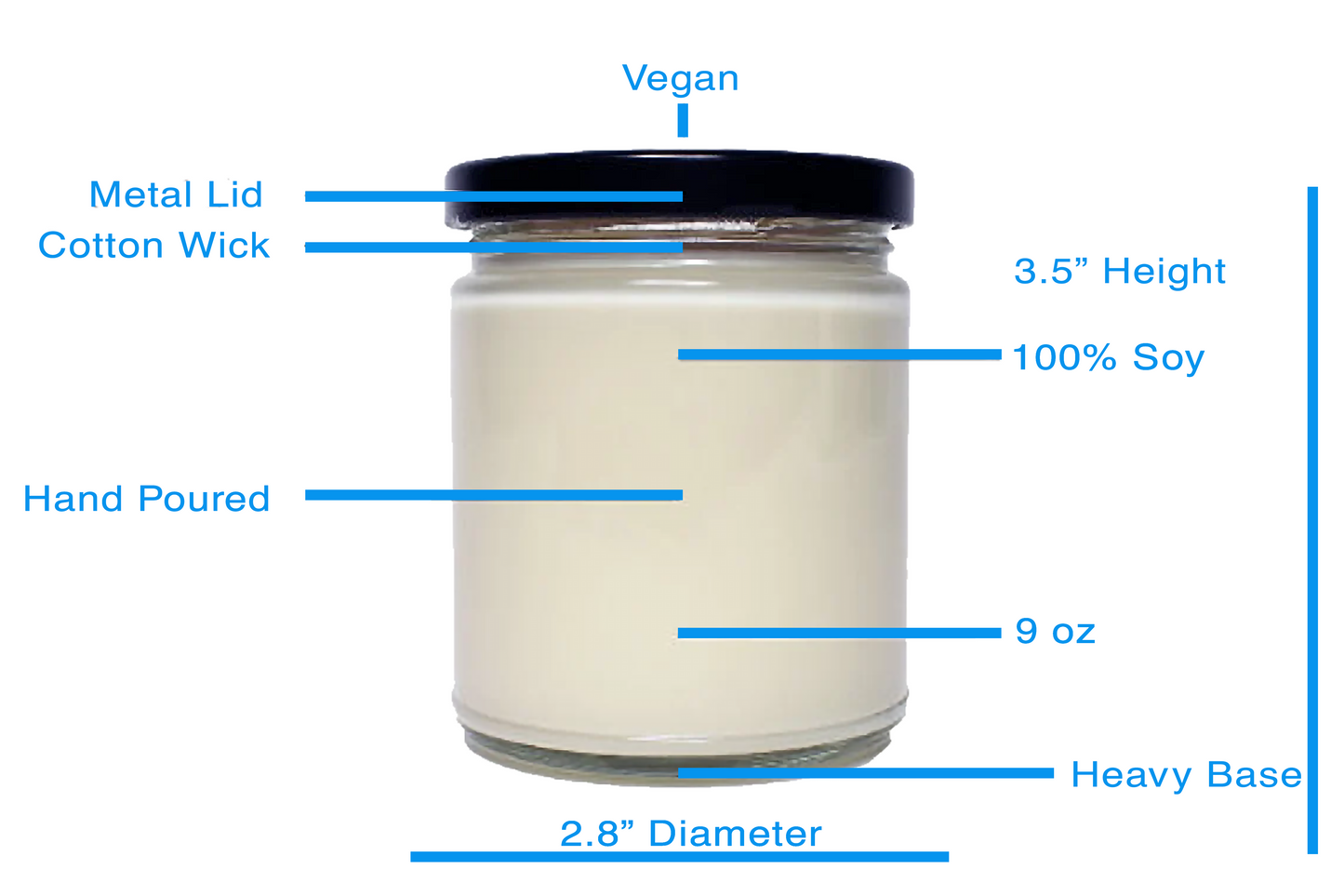 Because This is Beyond a Courtesy Flush | 9oz Soy Wax Scented Candle