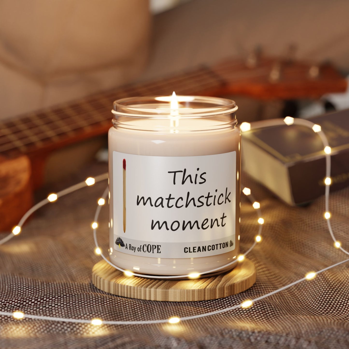 This Matchstick Moment (Illustrated) | 9oz Soy Wax Scented Candle