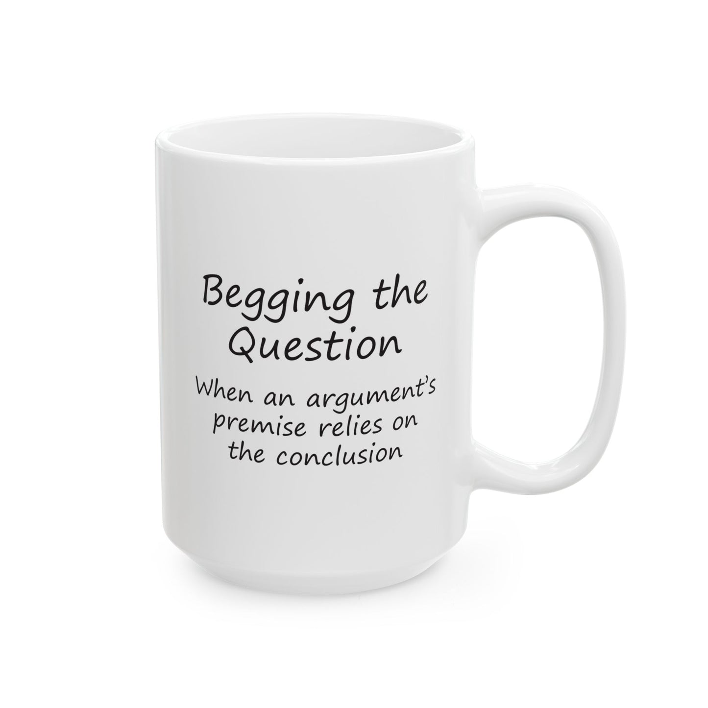 Begging the Question Definition | Ceramic Mug 11oz 15oz