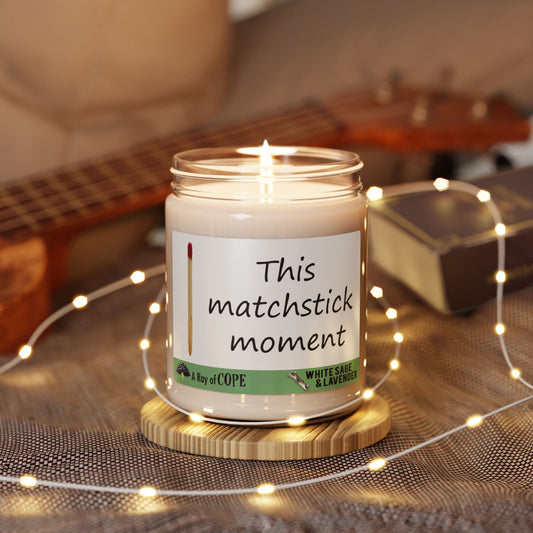 This Matchstick Moment (Illustrated) | 9oz Soy Wax Scented Candle