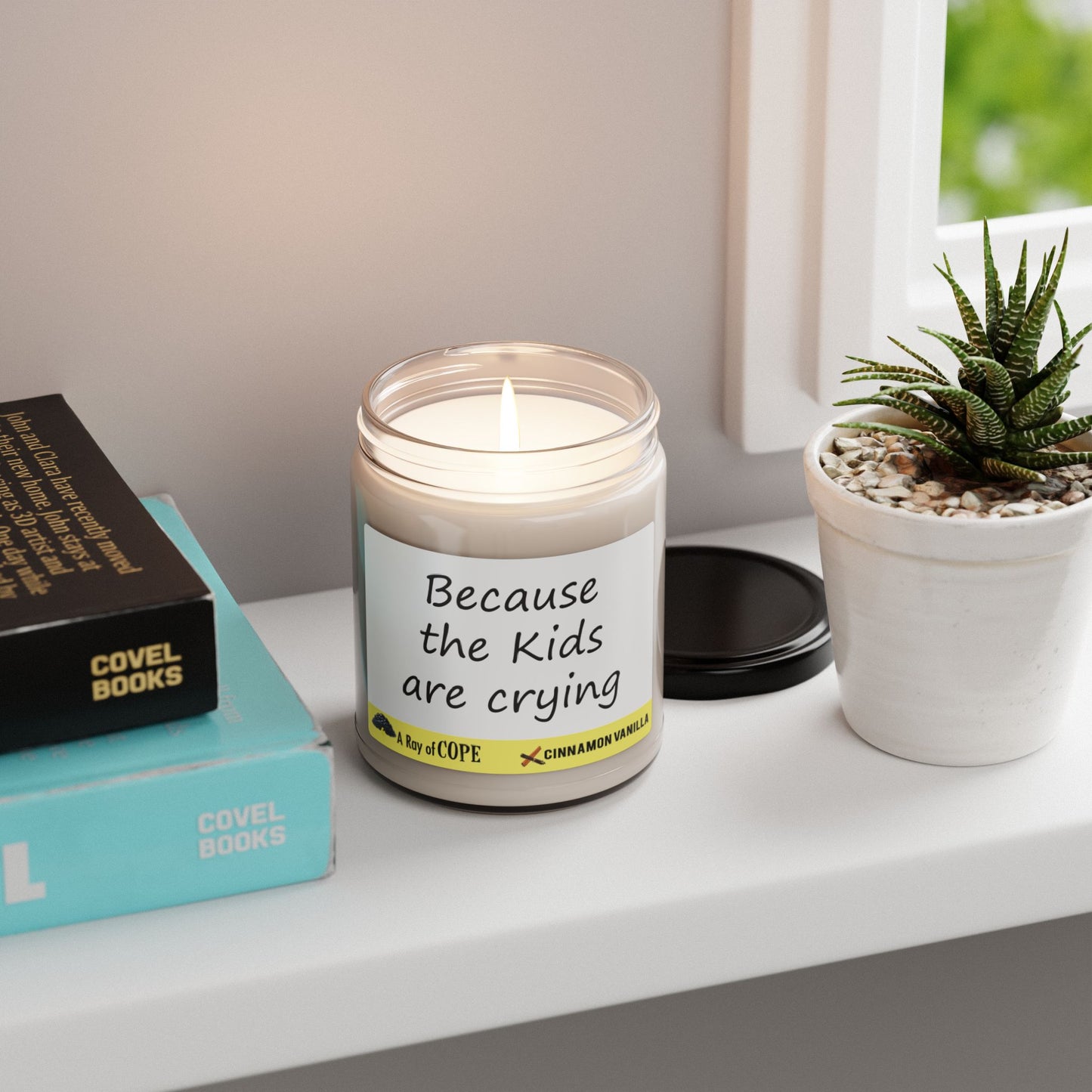 Because the Kids are Crying | 9oz Soy Wax Scented Candle