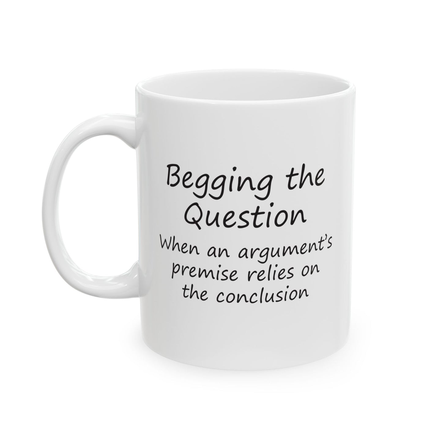 Begging the Question Definition | Ceramic Mug 11oz 15oz