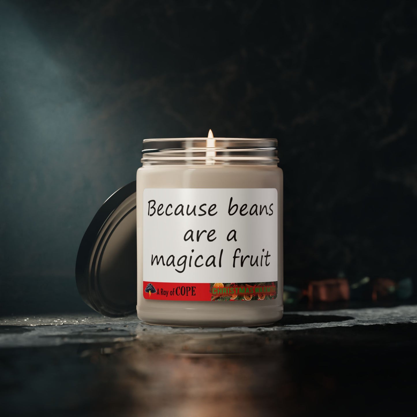 Because Beans are a Magical Fruit |  9oz Soy Wax Scented Candle