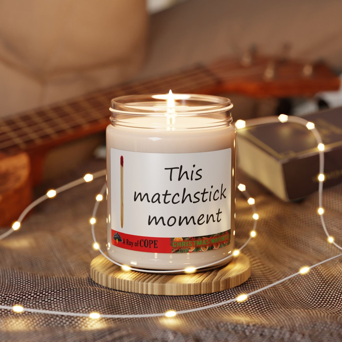 This Matchstick Moment (Illustrated) | 9oz Soy Wax Scented Candle