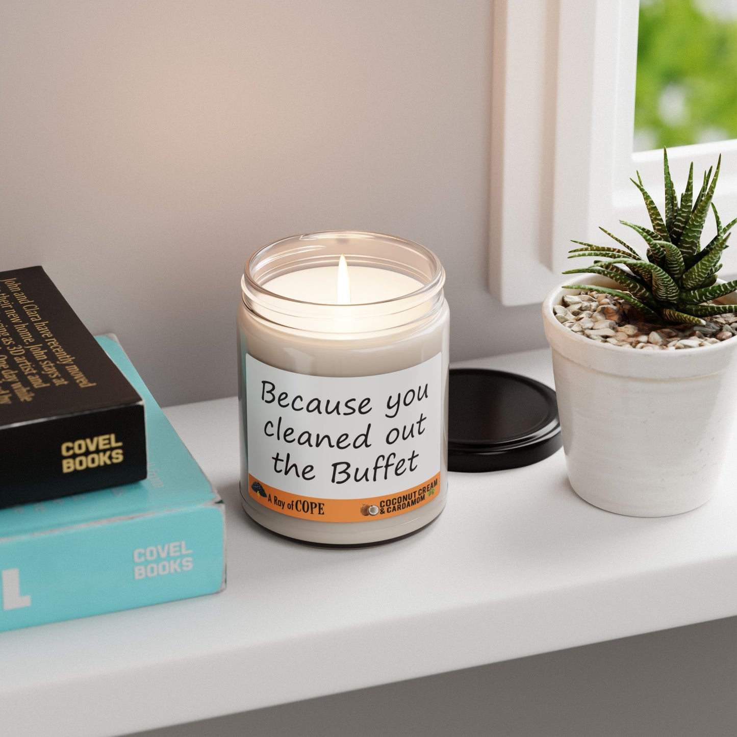 Because You Cleaned Out the Buffet | 9oz Soy Wax Scented Candle