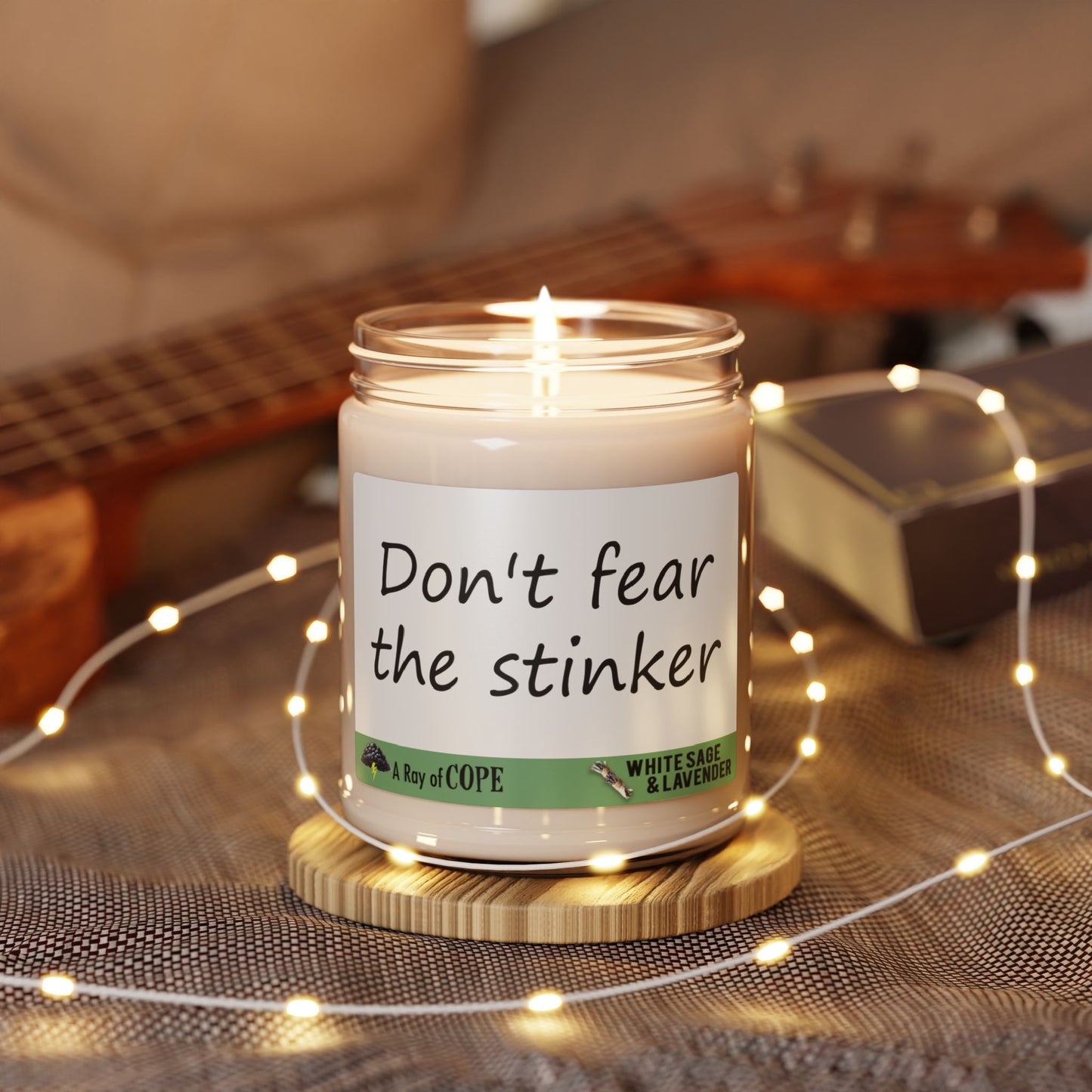 Don't Fear the Stinker | 9oz Soy Wax Scented Candle