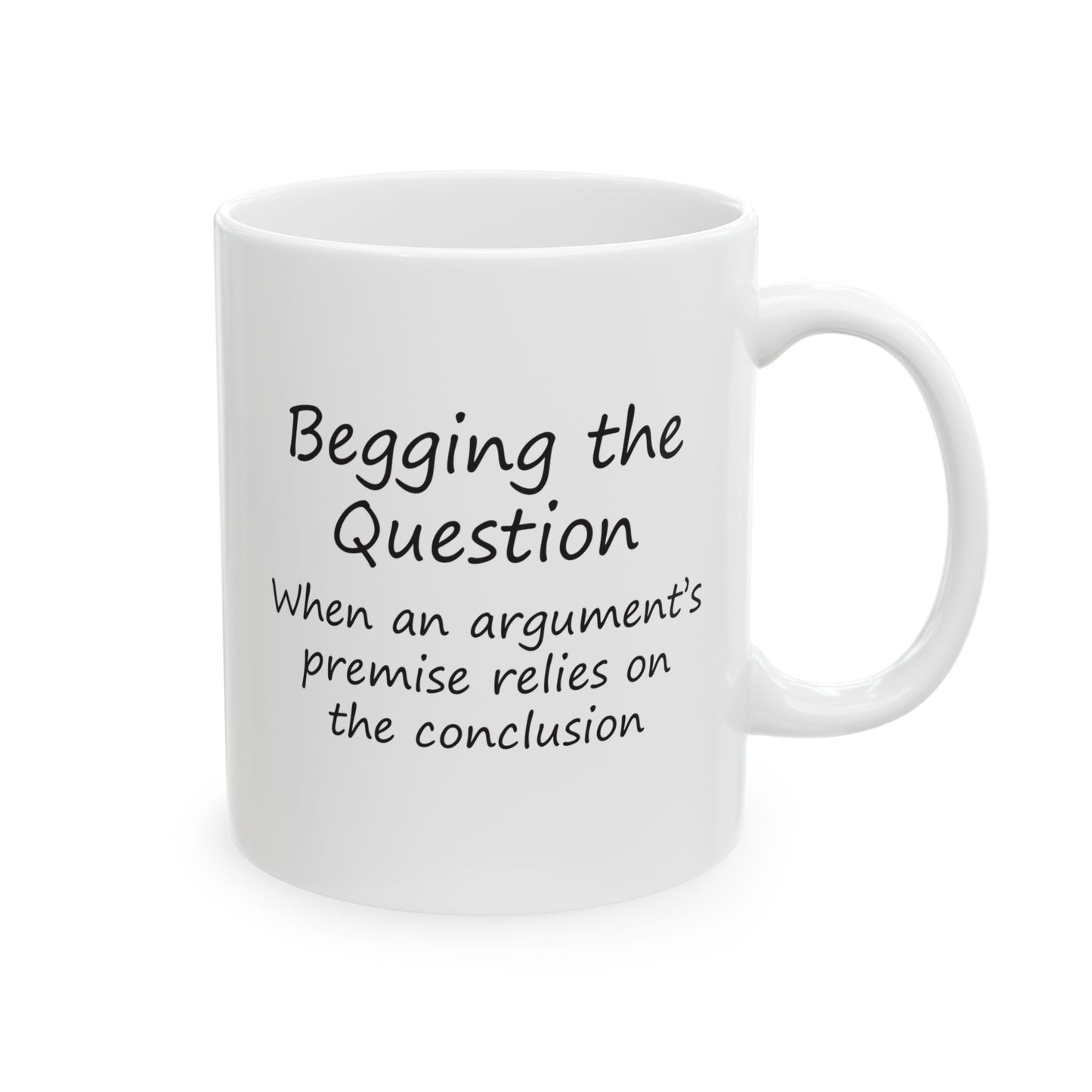 Begging the Question Definition | Ceramic Mug 11oz 15oz